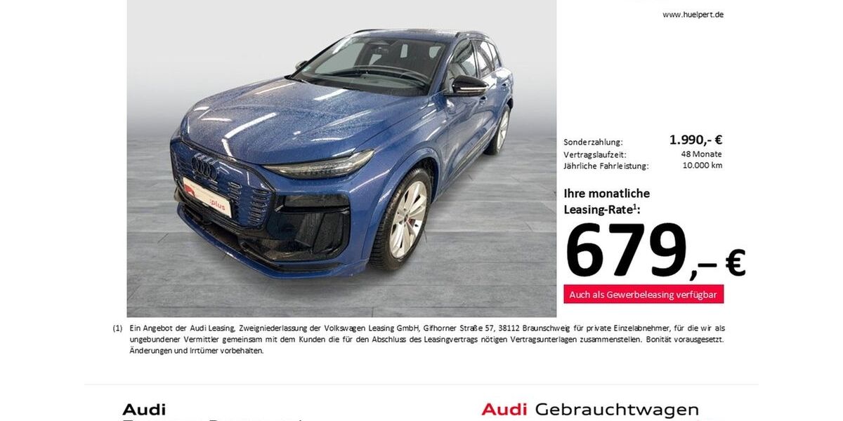 Audi Q6 e-tron 11.677 km 66.788 &euro; Dortmund 44143