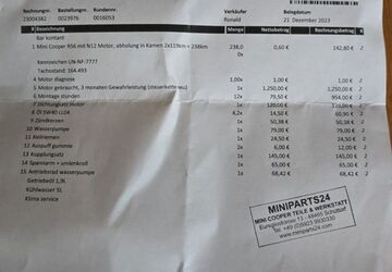 Mini Cooper Coupé 178.000 km 2.700 &euro; Bergkamen 59192