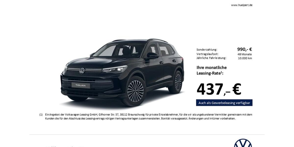 VW Tiguan 7.521 km 41.944 &euro; Unna 59423