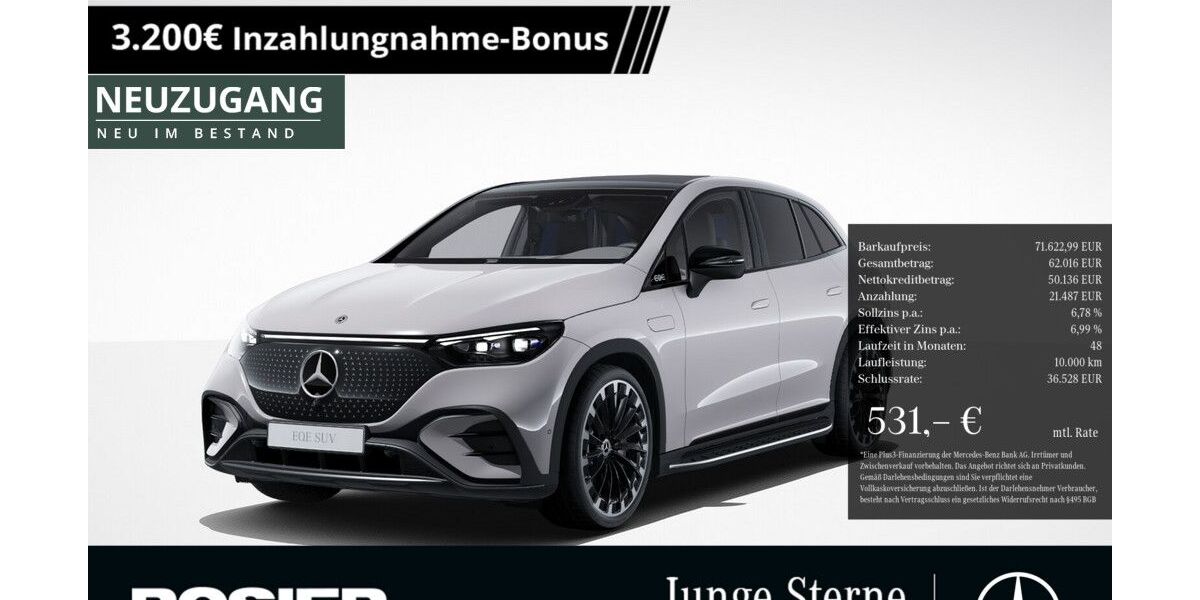Mercedes-Benz EQE SUV 27.098 km 71.623 &euro; Menden 58706