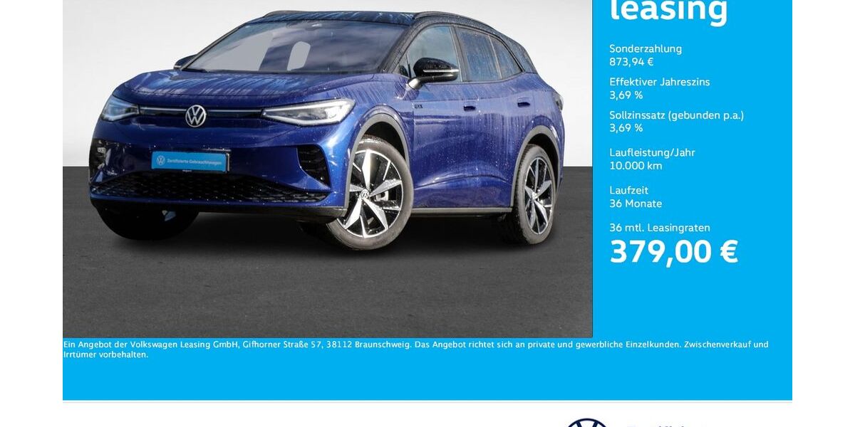 VW ID.4 9.230 km 38.811 &euro; Unna 59423