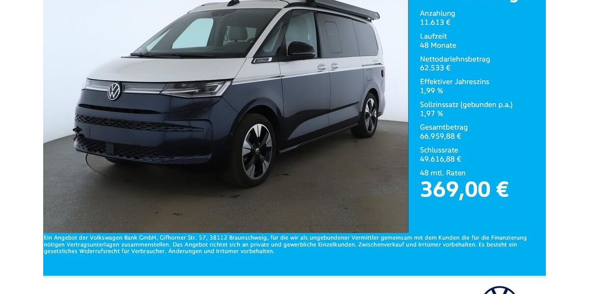 VW T7 California 8.161 km 73.759 &euro; Dortmund 44379