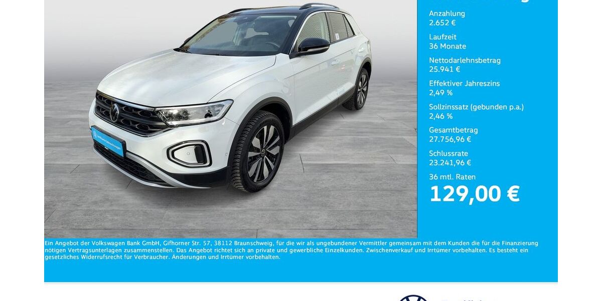 VW T-Roc 19.737 km 26.811 &euro; Bergkamen 59192