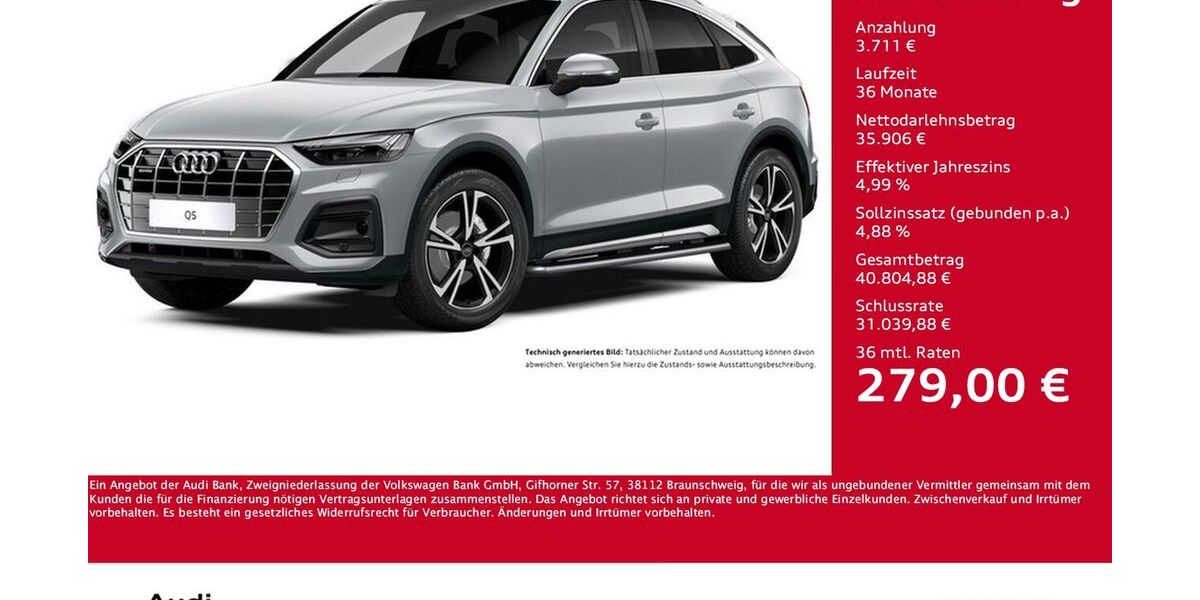 Audi Q5 52.125 km 39.617 &euro; Dortmund 44143