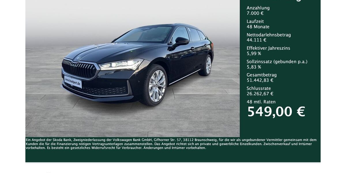 Skoda Superb 9.642 km 51.111 &euro; Dortmund 44309