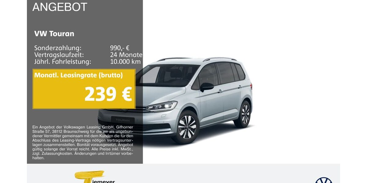 VW Touran 23.854 km 32.670 &euro; Bochum 44892