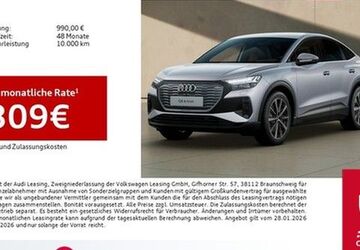 Audi Q4 e-tron 2.160 km 40.940 &euro; Lünen 44534