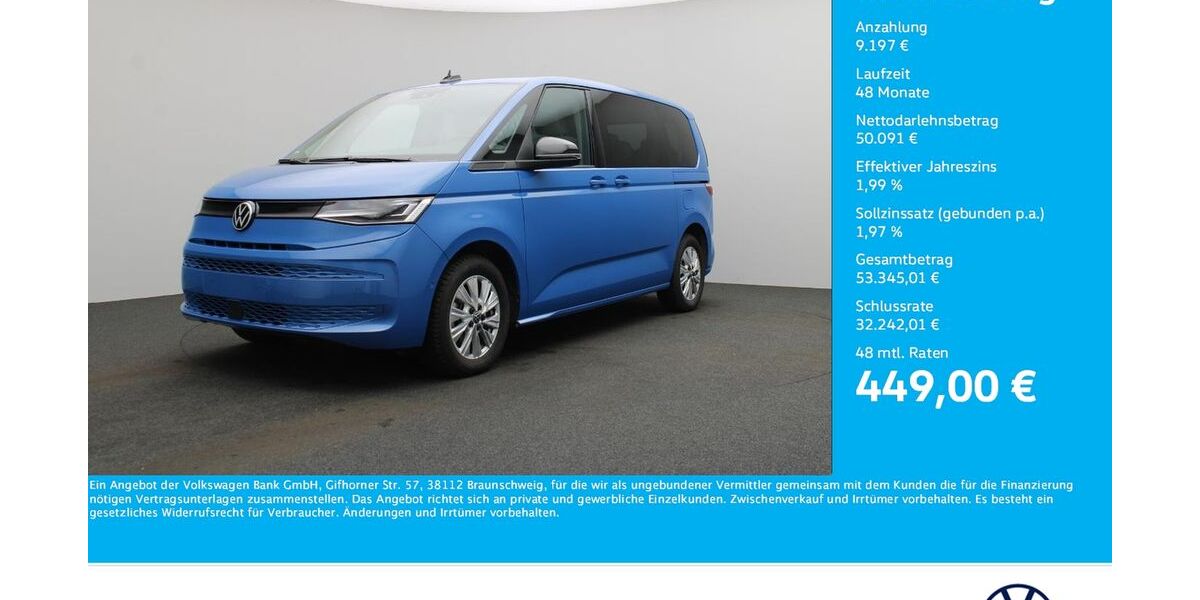 VW T7 Multivan 9.746 km 58.888 &euro; Dortmund 44379
