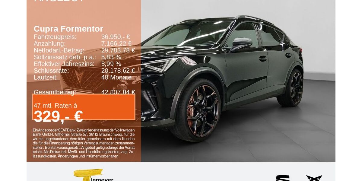 Cupra Formentor 58.188 km 36.390 &euro; Bochum 44809