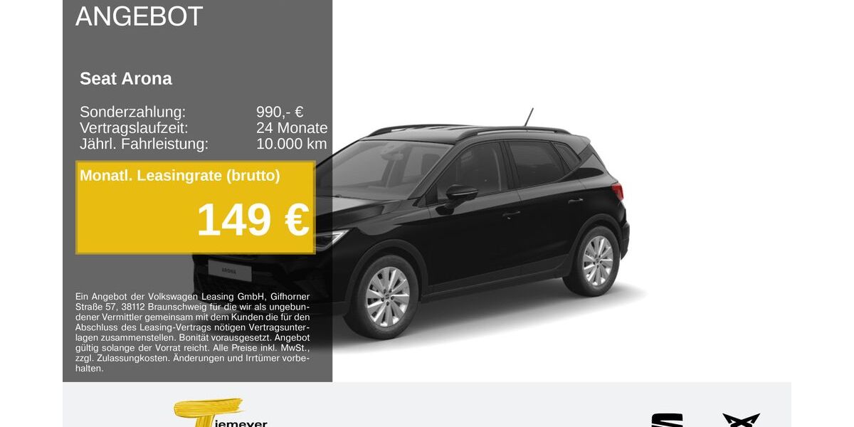 Seat Arona 16.912 km 22.160 &euro; Bochum 44809
