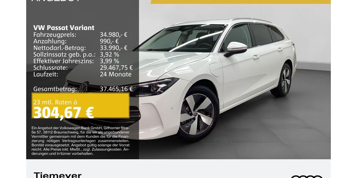 VW Passat Variant 25.417 km 33.980 &euro; Bochum 44809