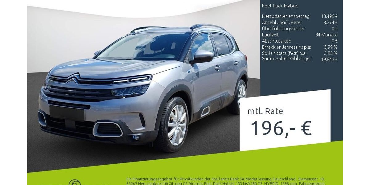 Citroen C5 Aircross 72.922 km 16.850 &euro; Dortmund 44263