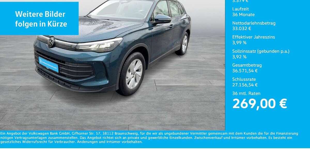 VW Tiguan 4.566 km 36.411 &euro; Unna 59423