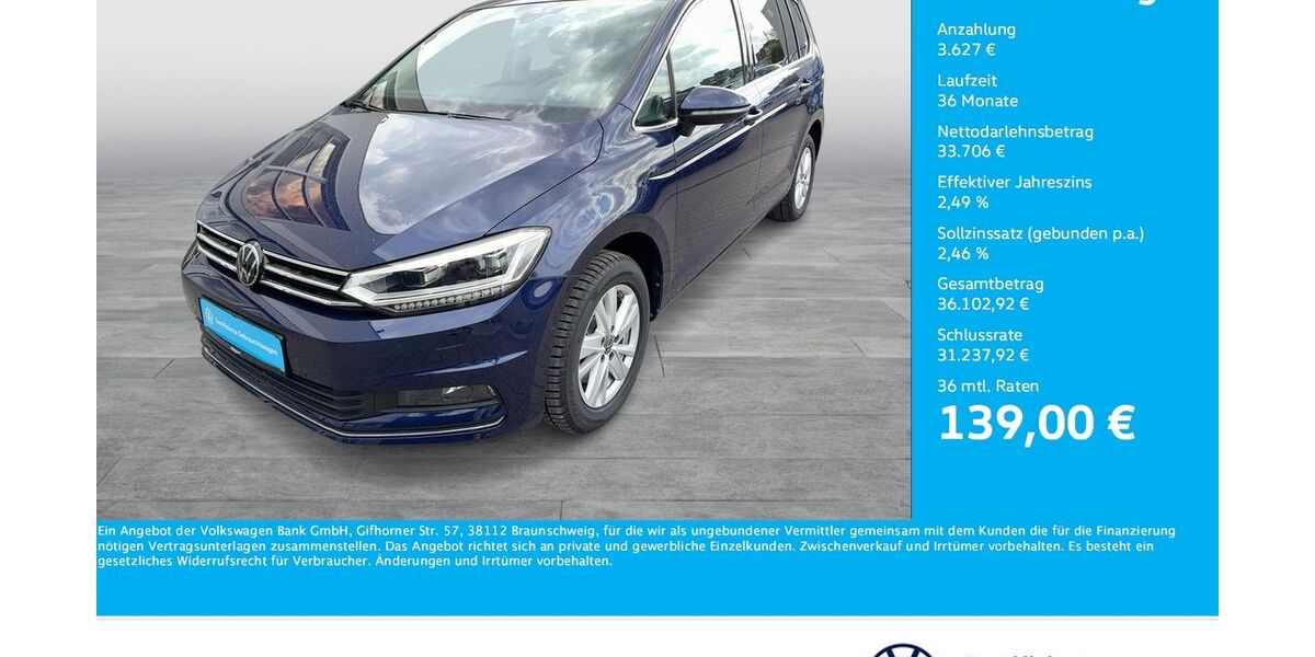 VW Touran 11.512 km 36.388 &euro; Dortmund 44141