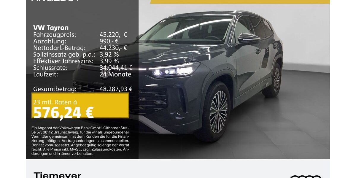VW Tayron 25.851 km 43.930 &euro; Bochum 44809