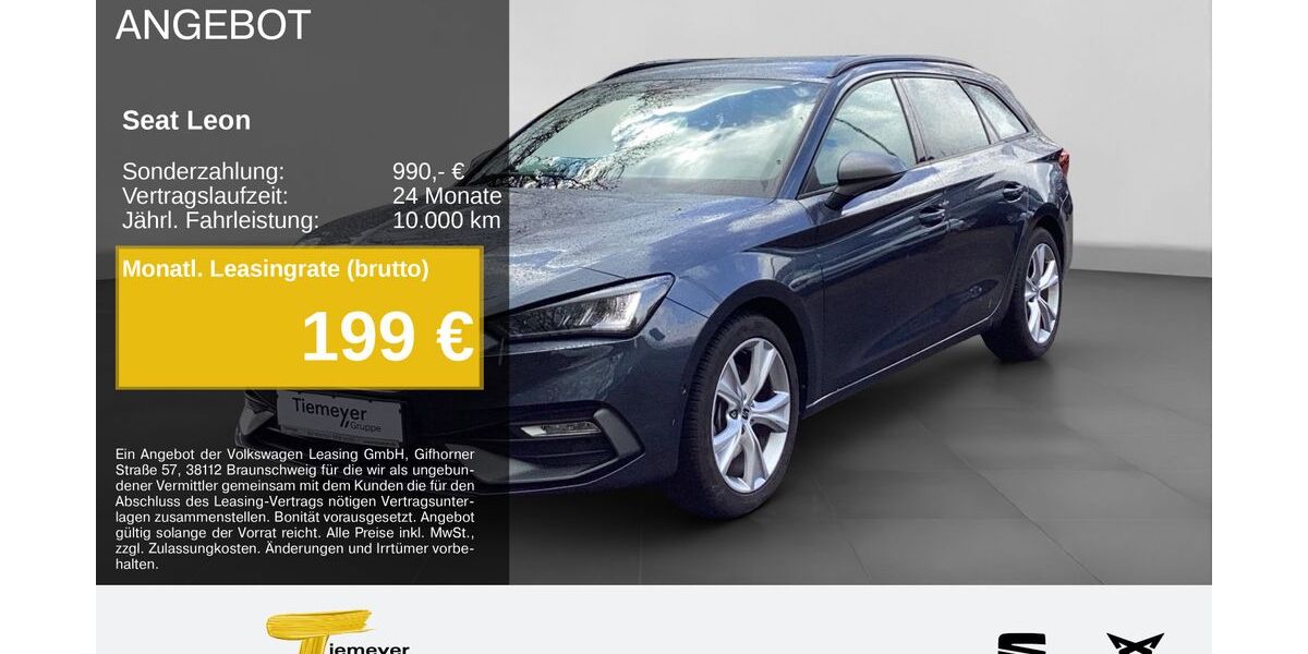 Seat Leon 25.656 km 28.280 &euro; Gelsenkirchen OT Beckhausen 45899