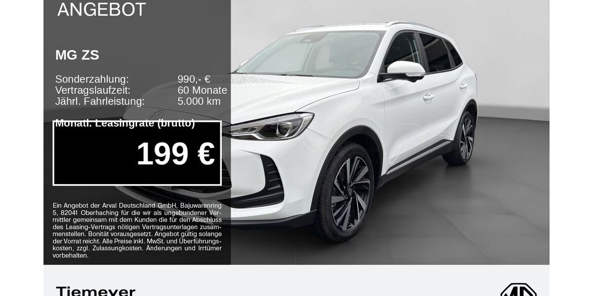 MG ZS 4.900 km 23.380 &euro; Hemer 58675