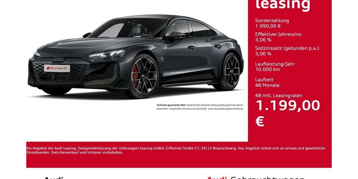 Audi RS e-tron GT 7.302 km 128.977 &euro; Dortmund 44143