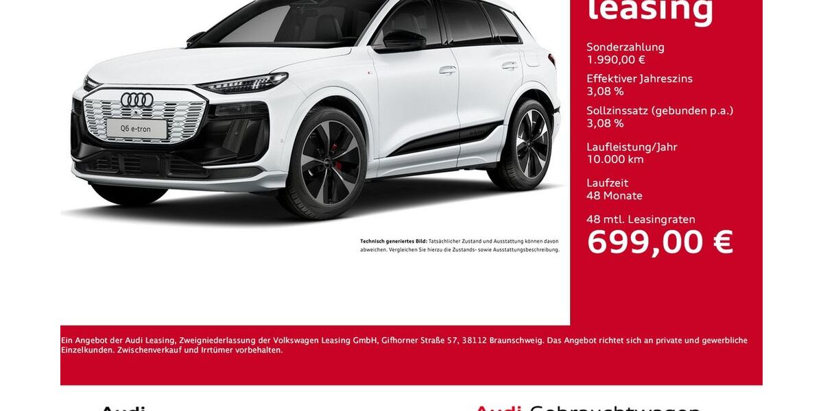 Audi Q6 e-tron 9.954 km 67.411 &euro; Dortmund 44143