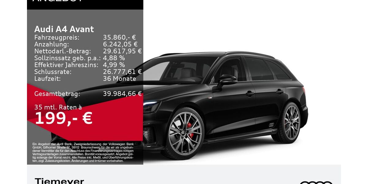 Audi A4 76.109 km 34.980 &euro; Bochum 44809