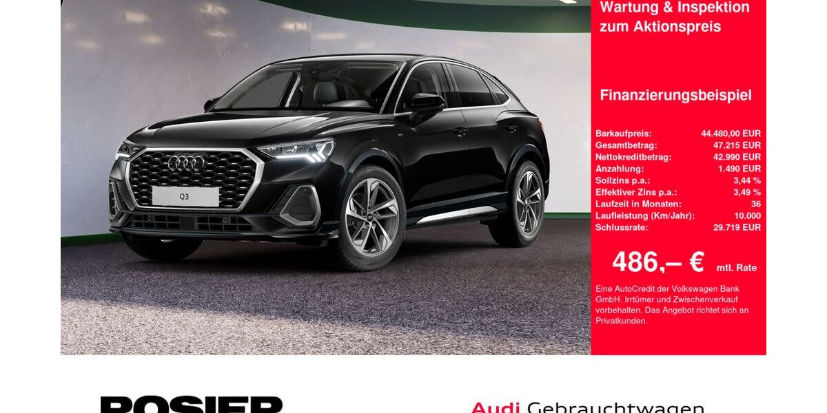 Audi Q3 11.175 km 43.660 &euro; Menden 58706