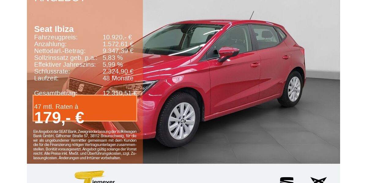 Seat Ibiza 116.069 km 10.920 &euro; Bochum 44809