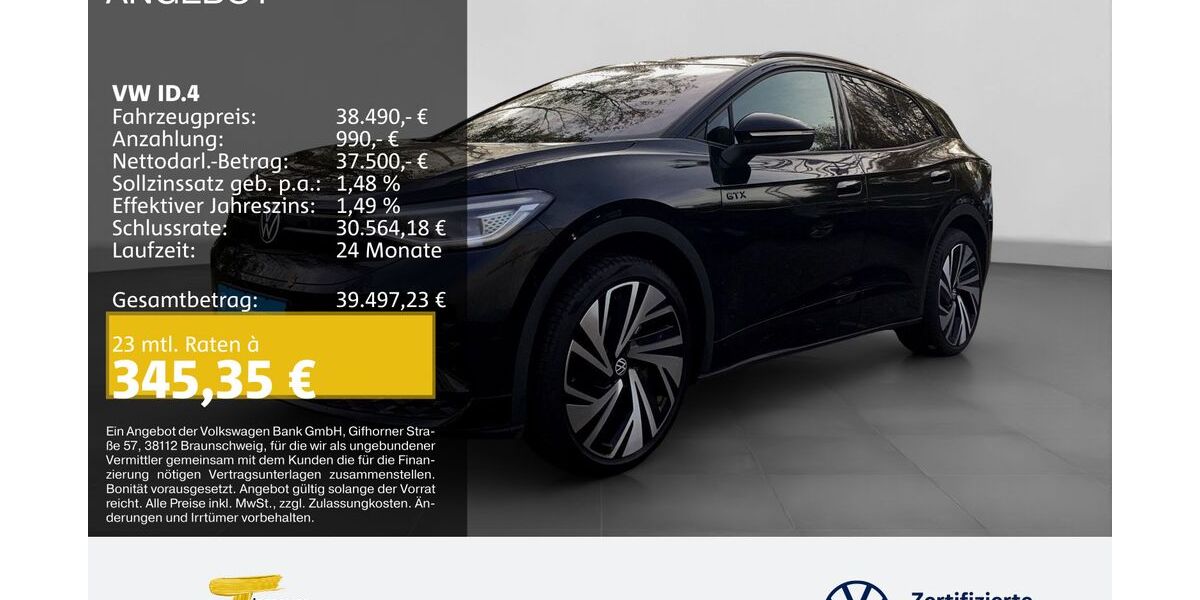 VW ID.4 12.400 km 36.950 &euro; Castrop-Rauxel 44575