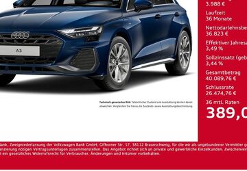 Audi A3 4.726 km 37.188 &euro; Dortmund 44143