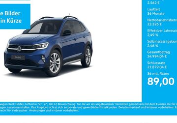 VW Taigo 3.304 km 25.844 &euro; Dortmund 44379