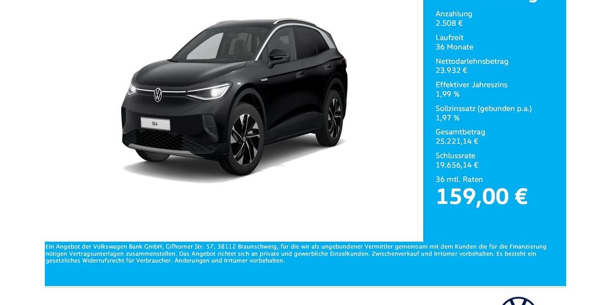 VW ID.4 41.103 km 25.741 &euro; Dortmund 44379