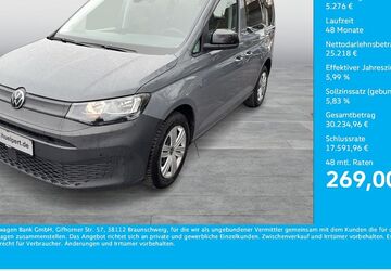 VW Caddy 9.851 km 29.744 &euro; Dortmund 44379