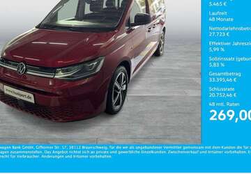 VW Caddy 7.589 km 33.188 &euro; Dortmund 44379