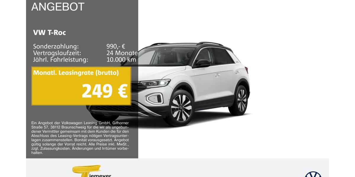 VW T-Roc 25.684 km 28.860 &euro; Bochum 44892