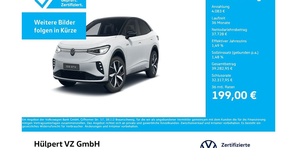 VW ID.5 4.498 km 40.877 &euro; Dortmund 44379