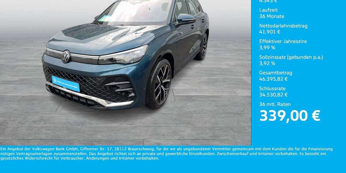 VW Tiguan 3.656 km 46.444 &euro; Unna 59423