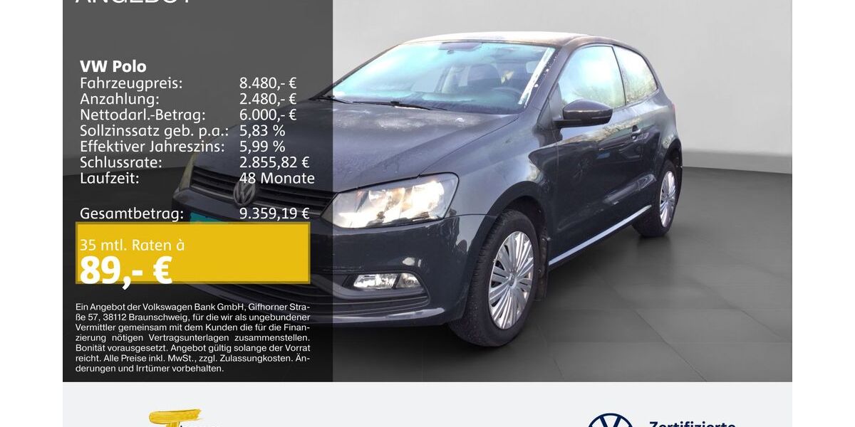 VW Polo 70.014 km 7.980 &euro; Gelsenkirchen 45894