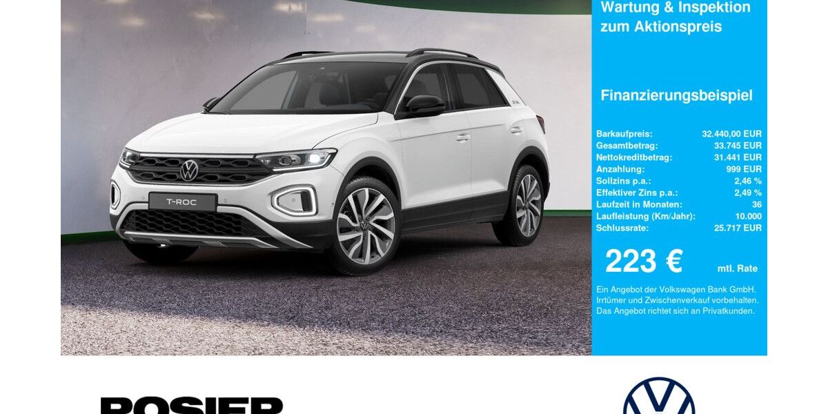 VW T-Roc 7.181 km 30.330 &euro; Menden 58706