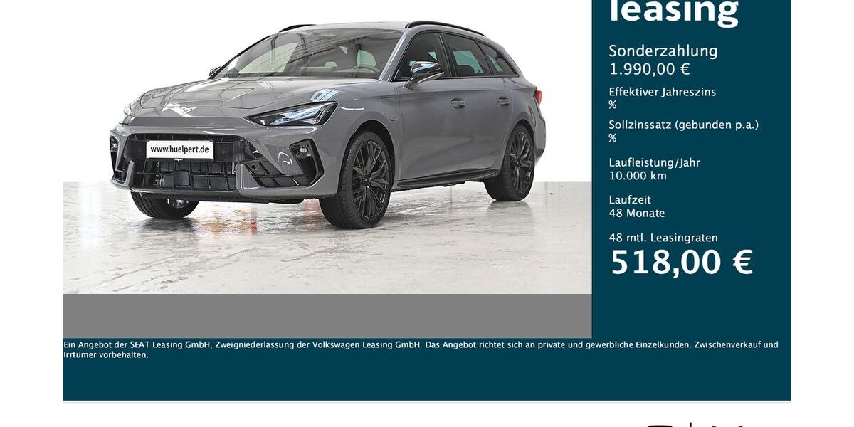Cupra Leon 1.500 km 46.920 &euro; Dortmund 44269