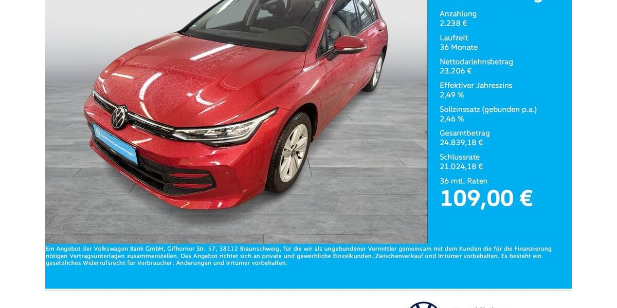 VW Golf 10.599 km 25.333 &euro; Dortmund 44141