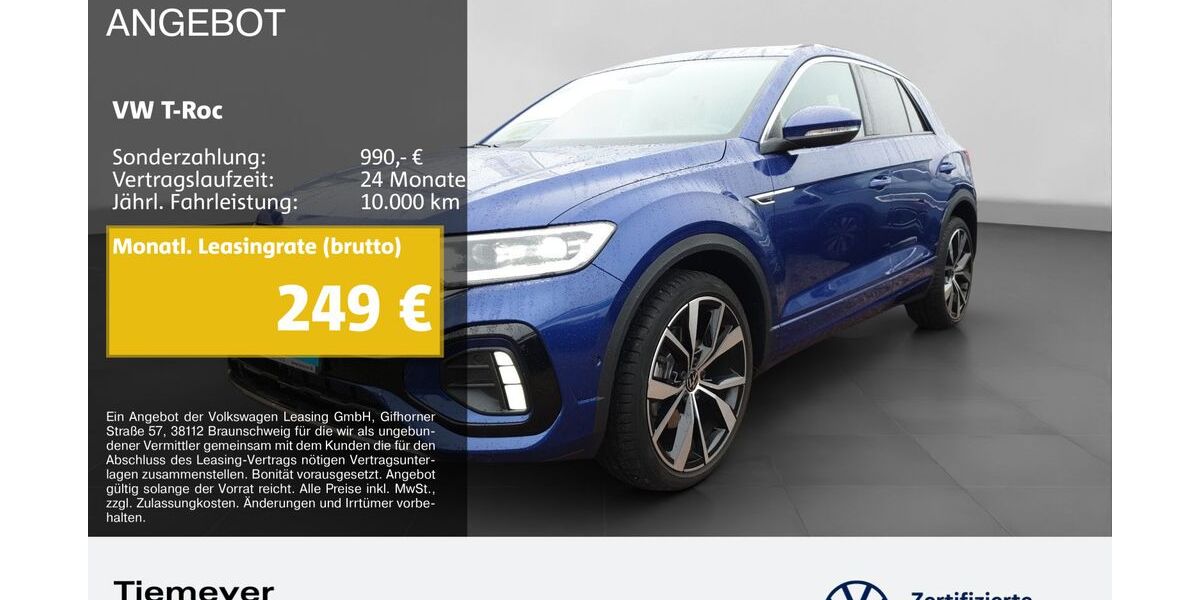 VW T-Roc 12.260 km 29.950 &euro; Bochum 44892
