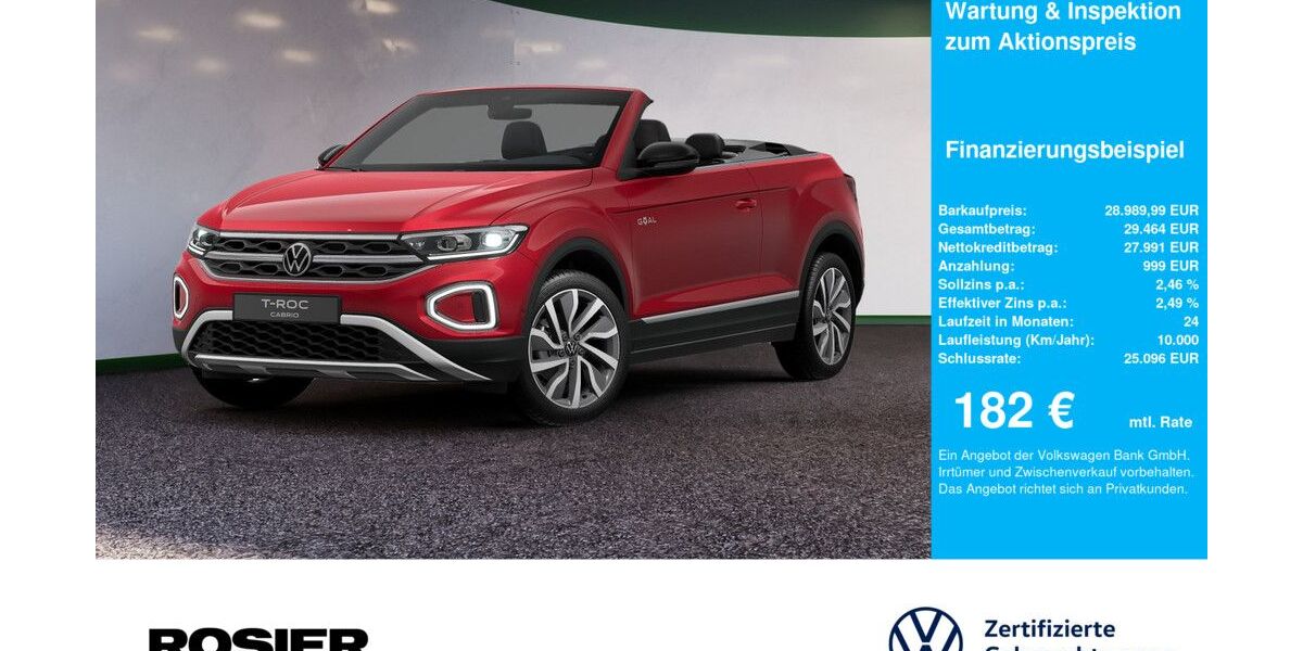 VW T-Roc 12.456 km 28.990 &euro; Menden 58706