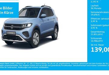VW T-Cross 8.547 km 21.677 &euro; Dortmund 44379