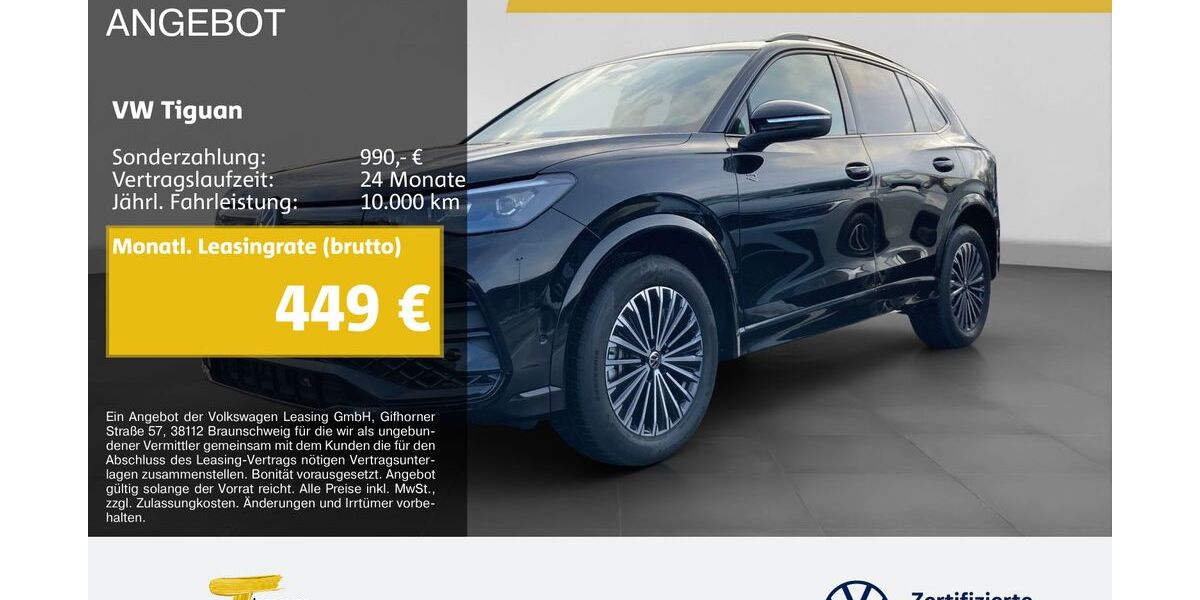 VW Tiguan 18.138 km 45.790 &euro; Bochum 44892