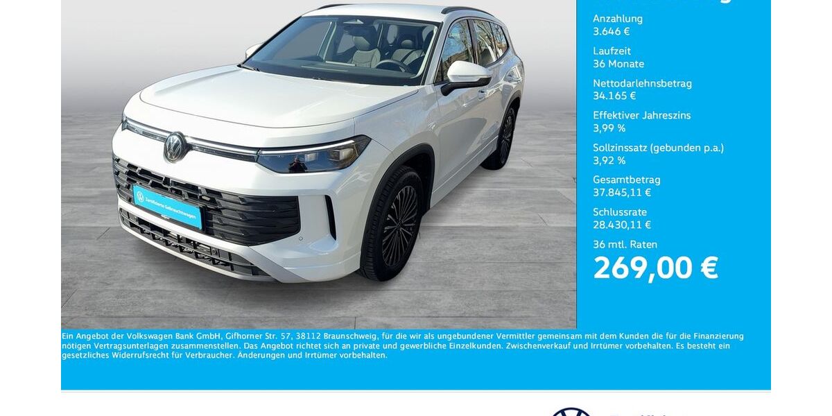 VW Tayron 18.039 km 37.811 &euro; Dortmund 44379