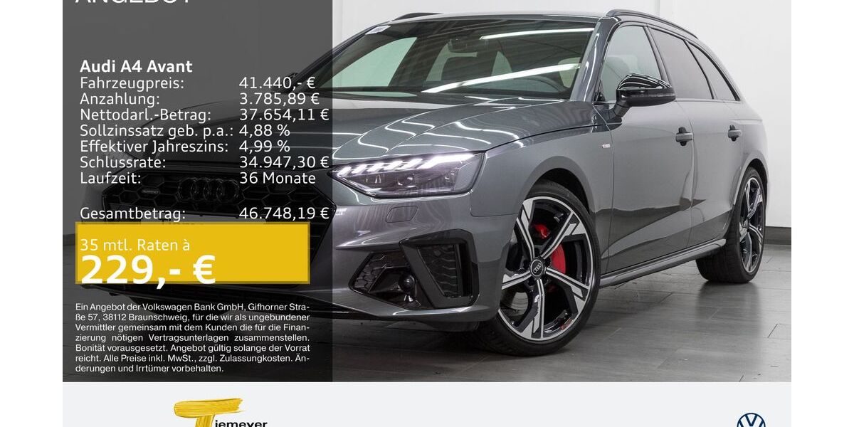 Audi A4 26.624 km 37.490 &euro; Recklinghausen 45663