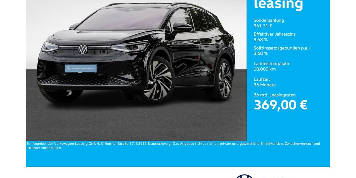 VW ID.4 8.608 km 38.811 &euro; Unna 59423