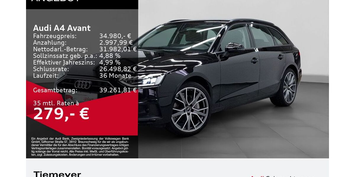 Audi A4 10.047 km 32.980 &euro; Bochum 44809