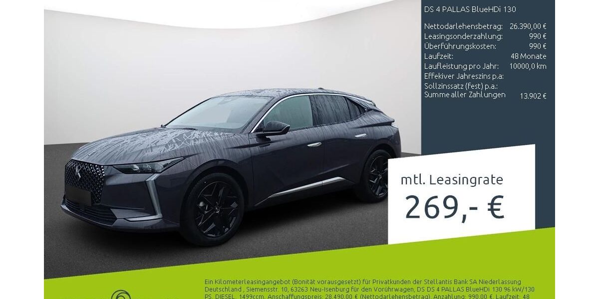 DS Automobiles DS4 6.647 km 25.590 &euro; Dortmund 44263