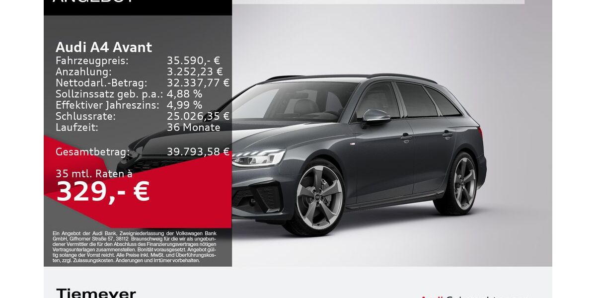 Audi A4 37.175 km 34.940 &euro; Bochum 44809