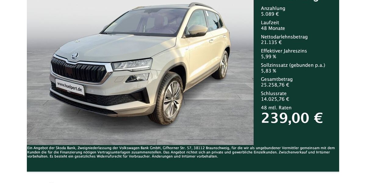 Skoda Karoq 98.463 km 25.748 &euro; Dortmund 44309
